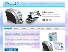 Tablet Screenshot of paclin.com.my